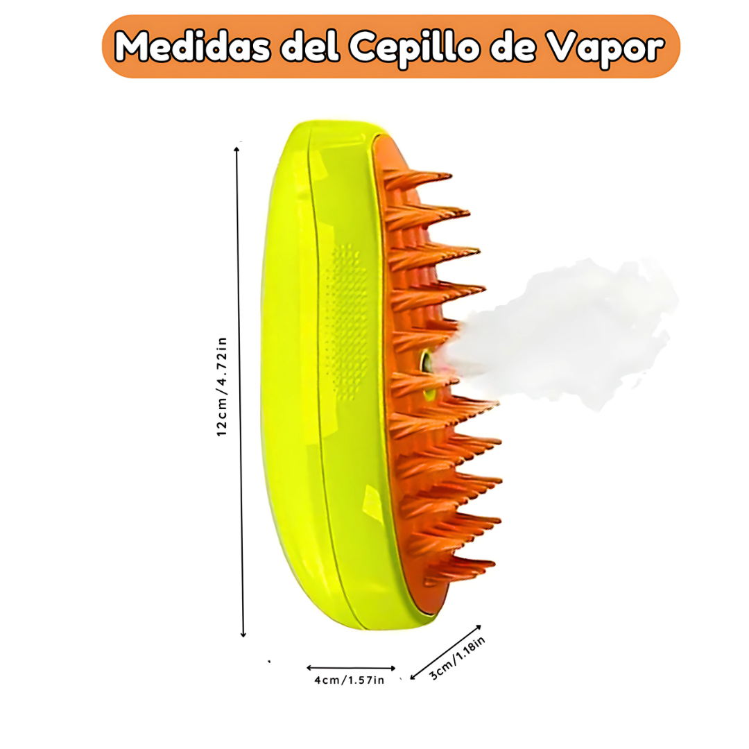 El Cepillo a Vapor que Quita los Pelos sin Tirones y sin Estrés 🧡